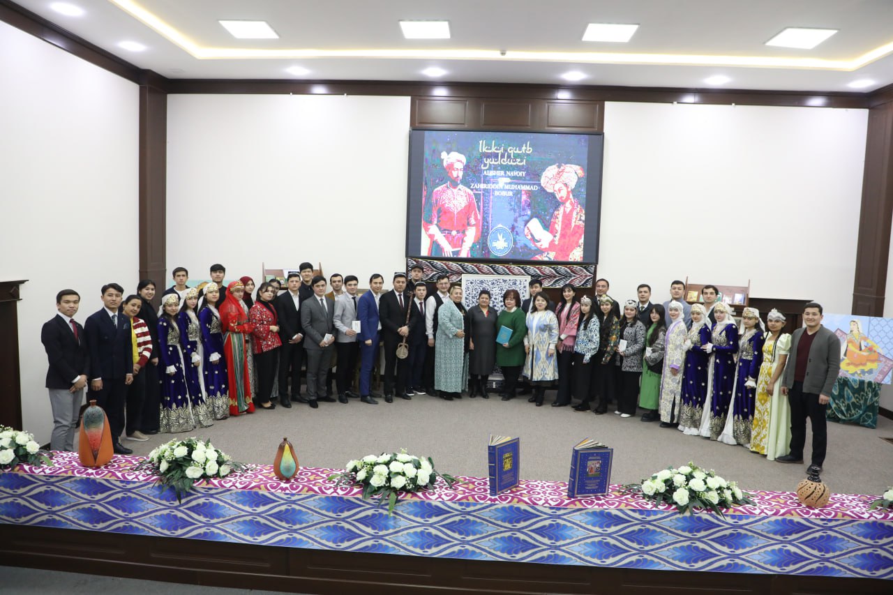 A spiritual and educational event was held at the Kamoliddin Behzod National Institute of Art and Design on the theme "Two Great Figures - One Great Spirituality"!