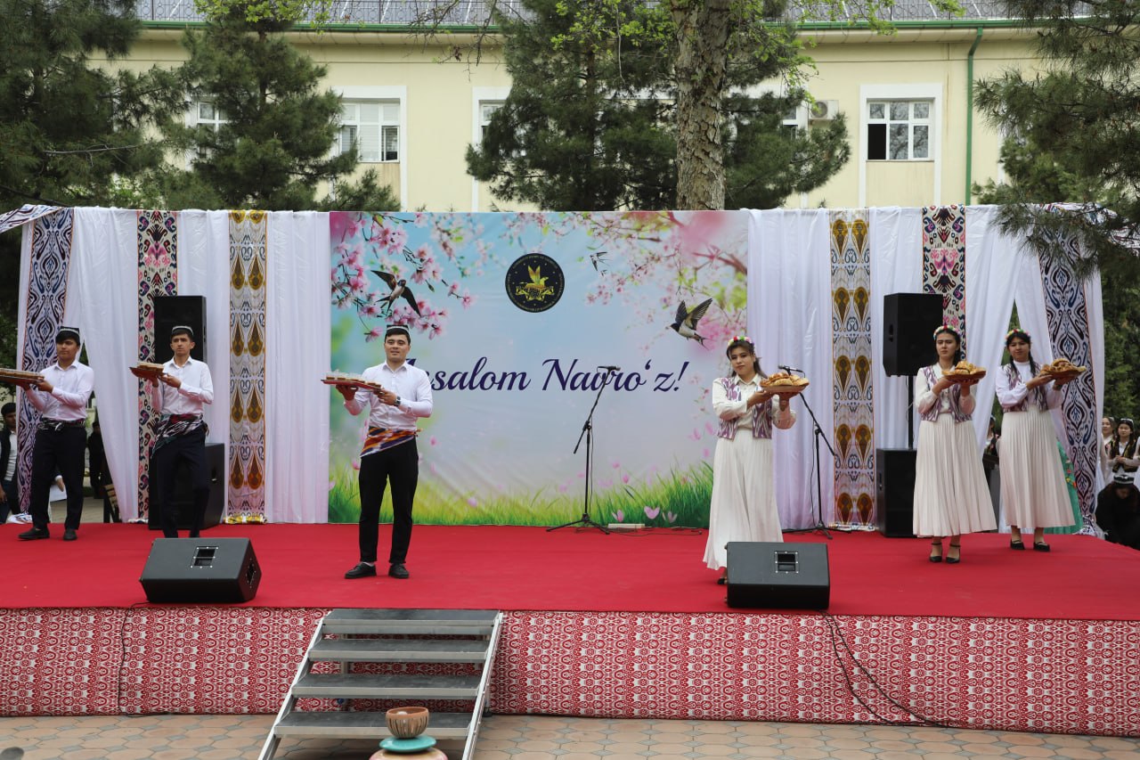 A festive celebration under the slogan "Glorifying Navruz - Glorifying Man" was held at the Kamoliddin Behzod National Institute of Art and Design!