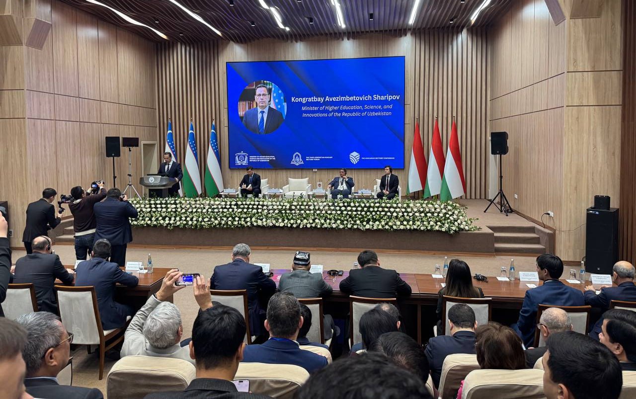 The third forum of rectors of Uzbek-Hungarian higher education institutions has started!