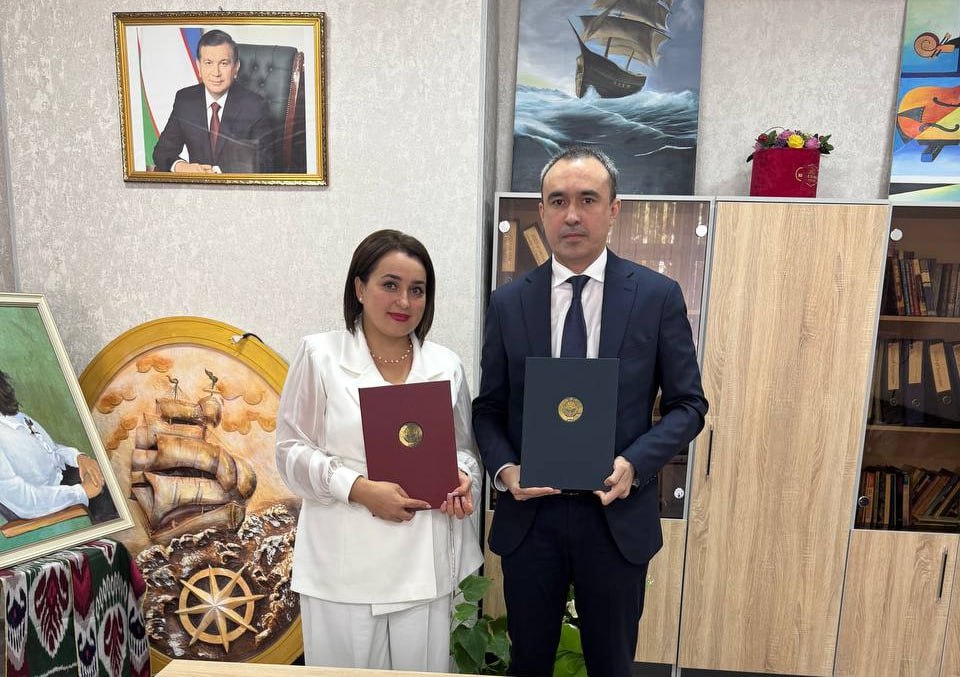 Omonulla Salikhov, Rector of the Kamoliddin Behzod National Institute of Art and Design, visited the Tashkent Regional Specialized School of Culture!