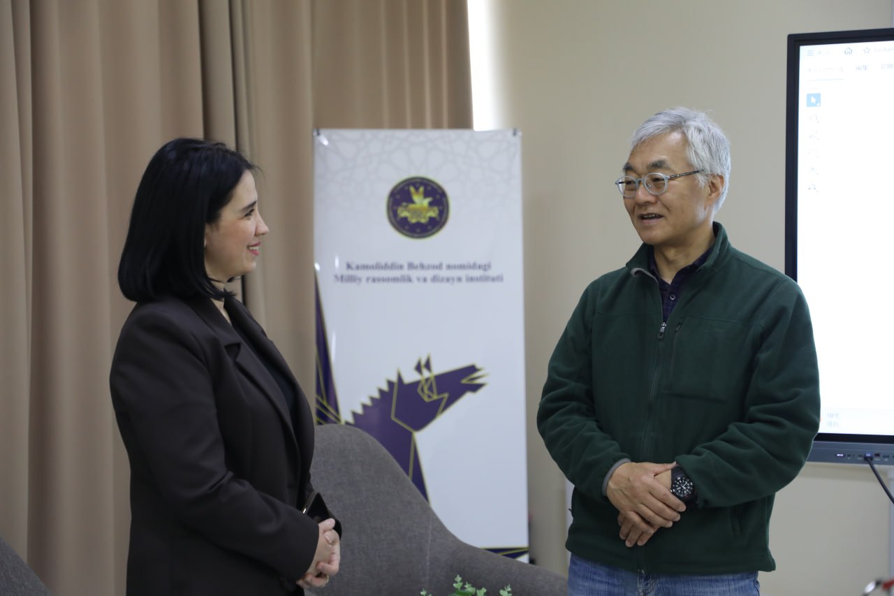 卡莫利丁·貝赫佐德國立藝術設計學院正在組織有外國專家參與的講座和實踐課程！