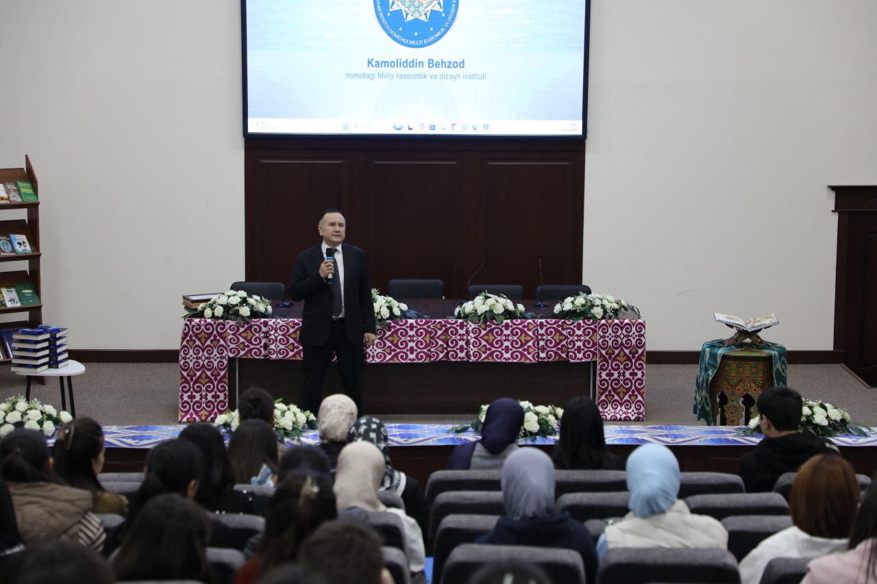 Students' achievements in the educational process at the Kamoliddin Behzod National Institute of Art and Design were encouraged