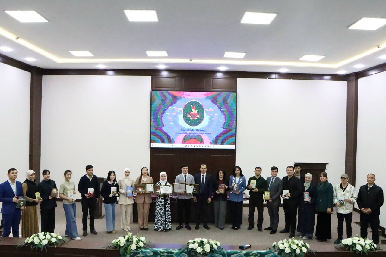 The 2nd season of the "Three Books in a Month" project was held at the Kamoliddin Behzod National Institute of Art and Design!