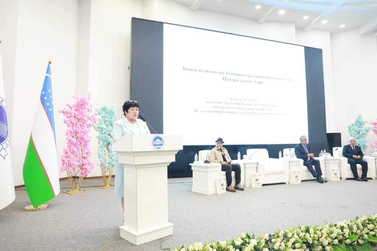 在安集延州博布尔市举行的“画家节”活动框架内，成功举办了题为 “突厥世界艺术：历史文化遗产与现代性” 的国际科学理论研讨会！