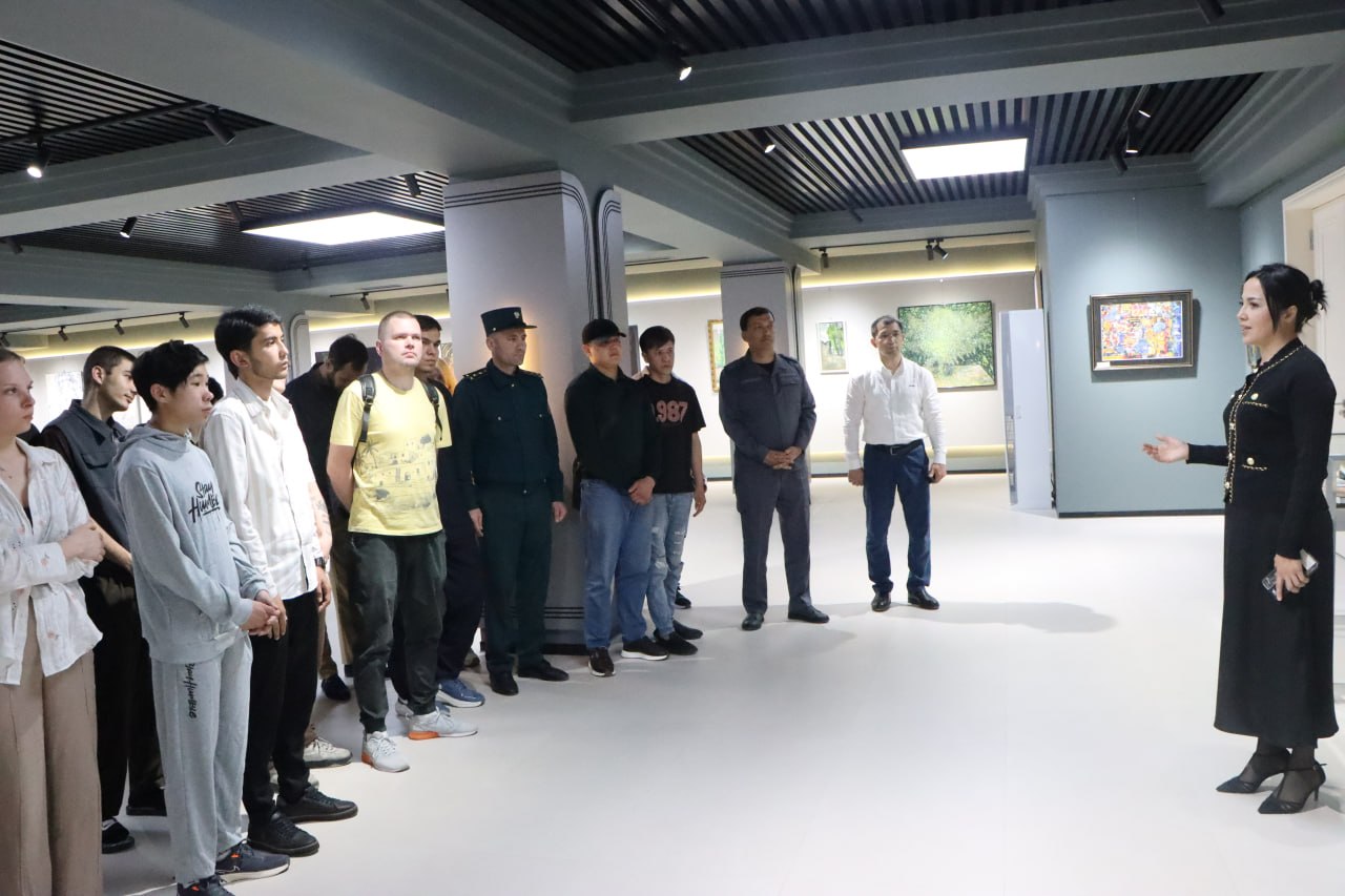 An excursion to the creative environment was organized for young people who were adopted by the leadership of the Mirabad district IIO FMB at the Kamoliddin Behzod National Institute of Art and Design!