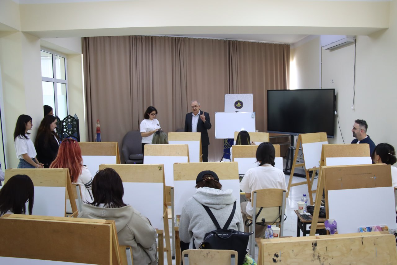 В рамках международного проекта весенней школы «Весенняя школа 2026» в Национальном институте искусства и дизайна имени Камолиддина Бехзода была организована еще одна практическая стажировка!