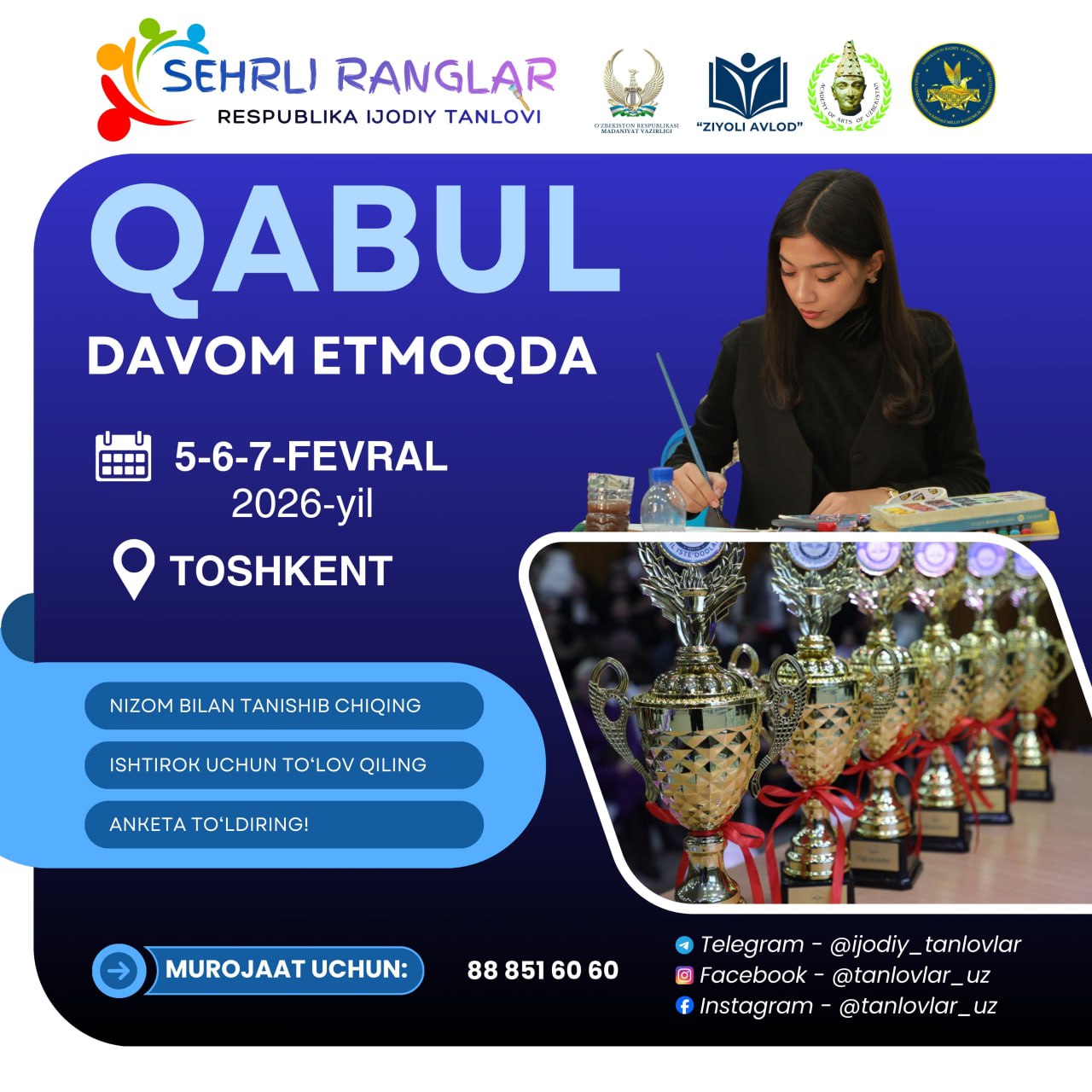 DIQQAT, E’LON! , TANLOV 